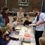 Pizza bakken oogstfeest